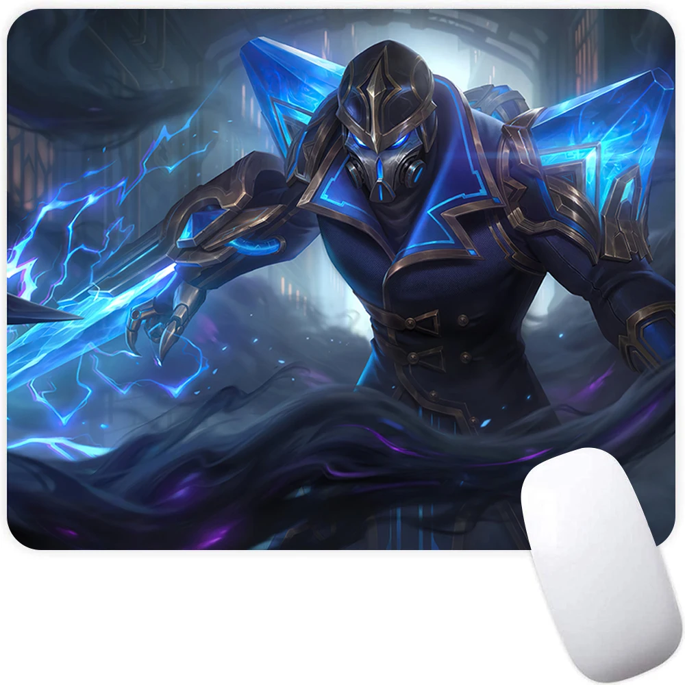 

League of Legends Hextech Skin Small Gaming Mouse Pad Computer Mousepad PC Gamer Mouse Mat Laptop Mausepad Keyboard Mat Desk Pad