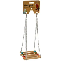 rotipet bridge swing bird toy accessory poultry leisure entertainment aquarium pet supplies small live activity goods