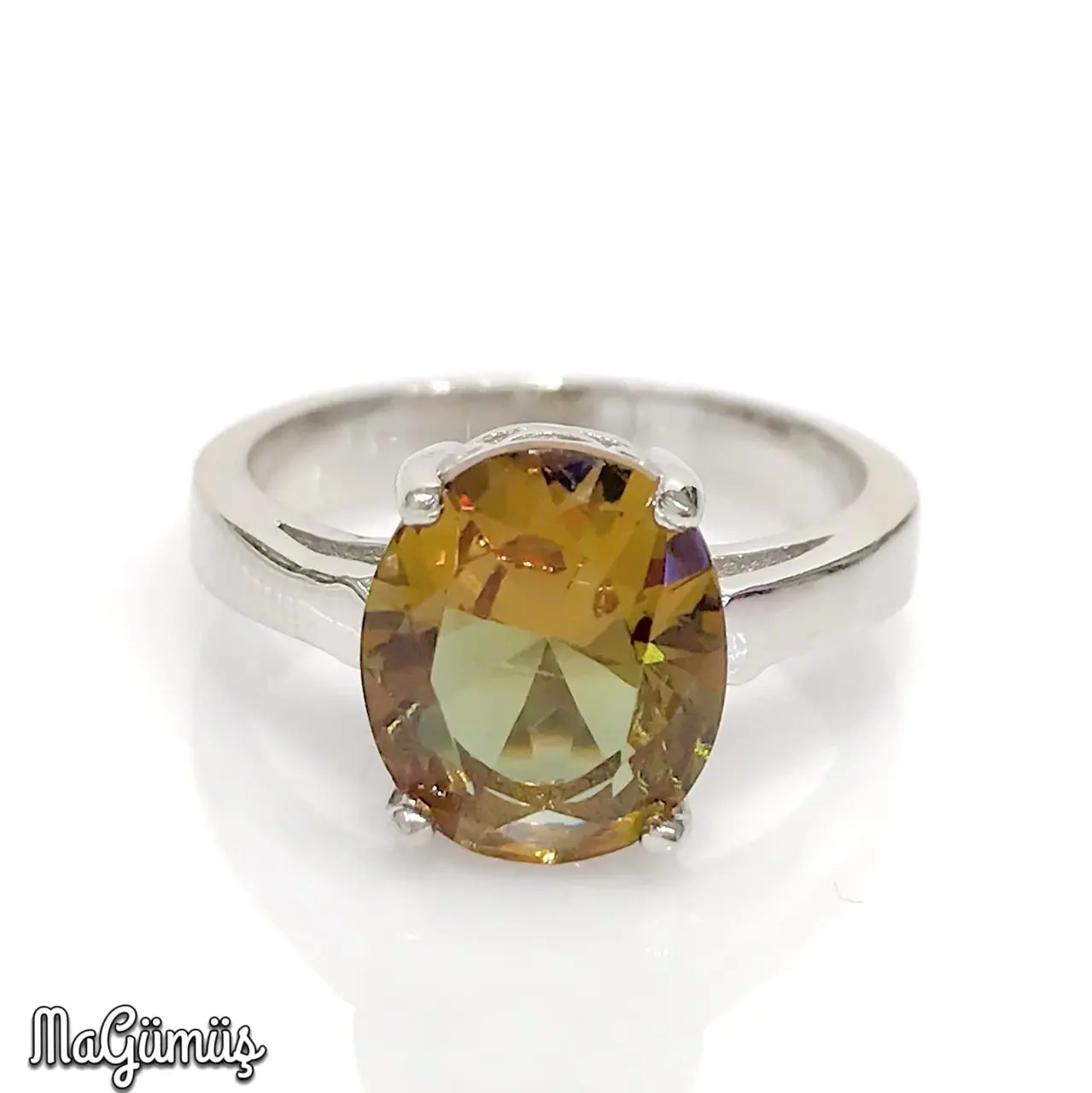 Серебряное кольцо для помолвки Diapor|Кольца| |