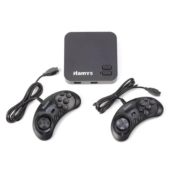Игровая приставка 8 bit + 16 &quotHamy 5" (505 в 1) 505 встроенных игр 2 геймпада USB кабель