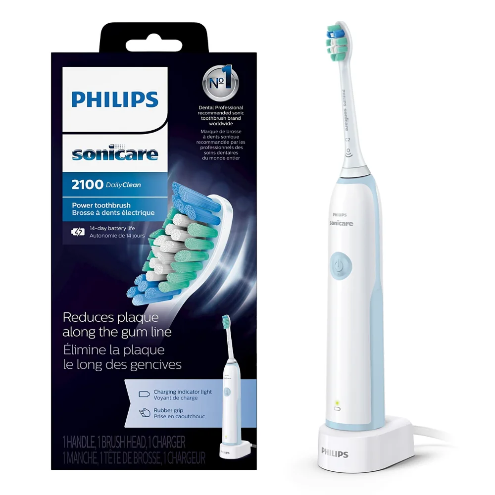 Оригинальная электрическая зубная щетка Philips Sonicare HX3212 перезаряжаемая