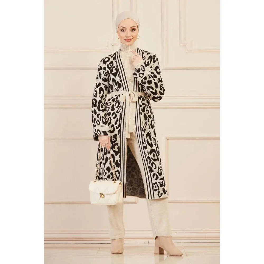 Triple Knitwear Set Islamic Muslim Trend 100% Acrylic Fabric muslim dress women abaya kaftan modest dress abayas for women abaya