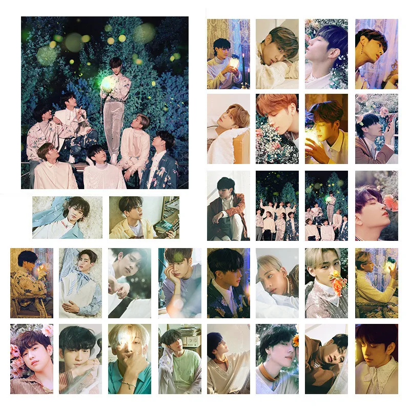 GOT7 Bambam JB JinYoung YoungJae YuGyeom волчок LOMO карты фото мини-карты Джексон I идентификация |