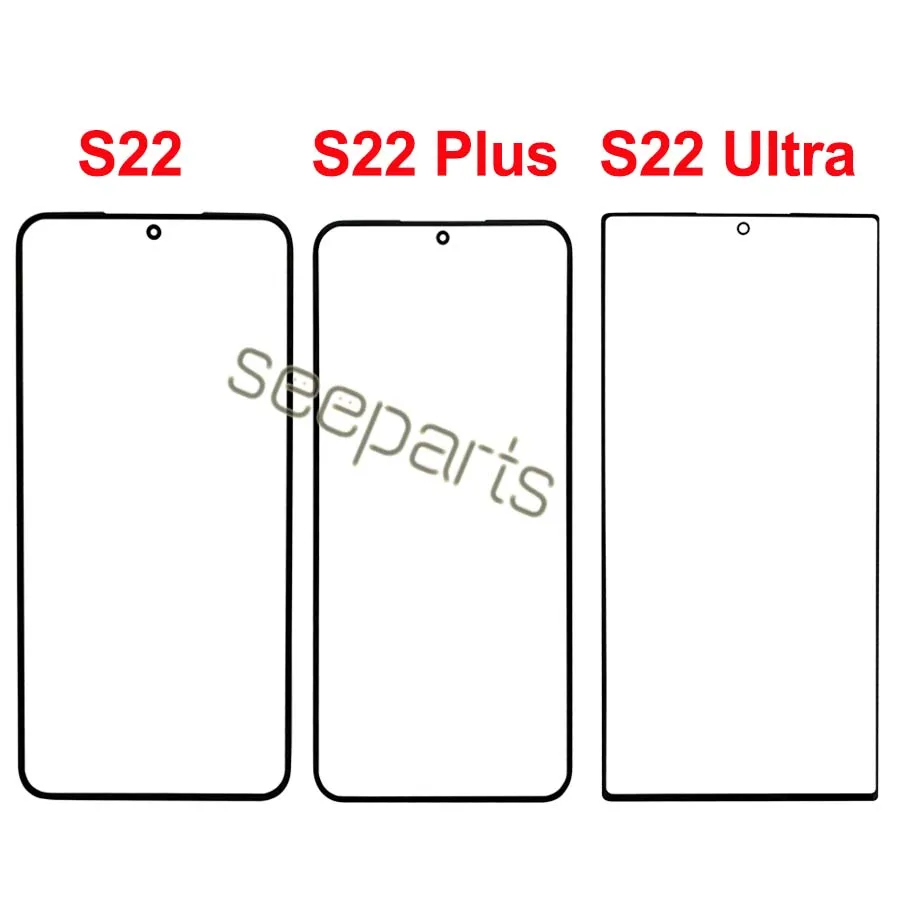 Внешнее стекло для Samsung Galaxy S20 S21 S22 Plus переднее внешнее ЖК внешняя панель