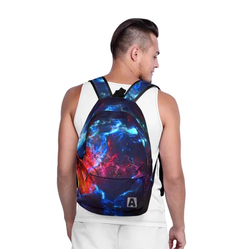 Рюкзак 3D с принтом Космос для мальчиков и девочек работы в школе путешествий