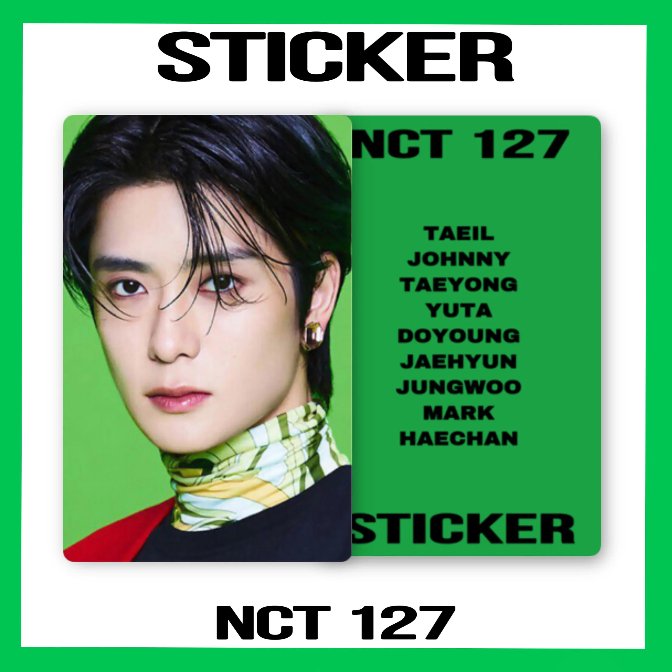 9 шт/комплект Карты закладка K-POP NCT 127 STICKER для коллекции