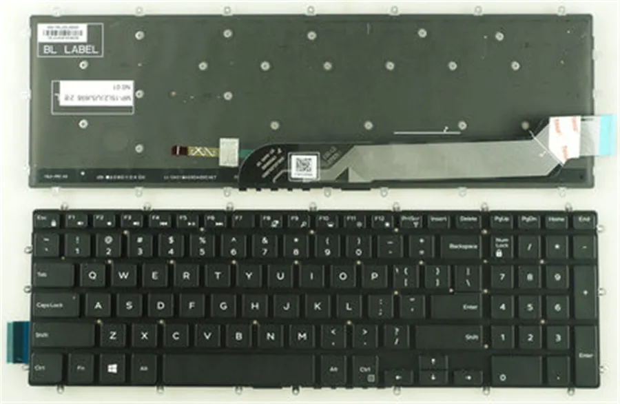

Клавиатура для ноутбука DELL VOSTRO 15-5000 5568 V5568 с белой подсветкой