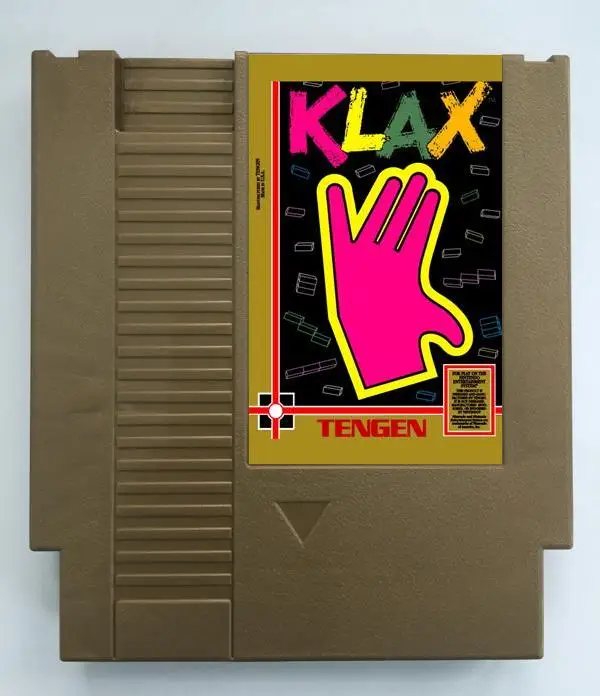 Игровой Картридж для NES/FC консоли Klax