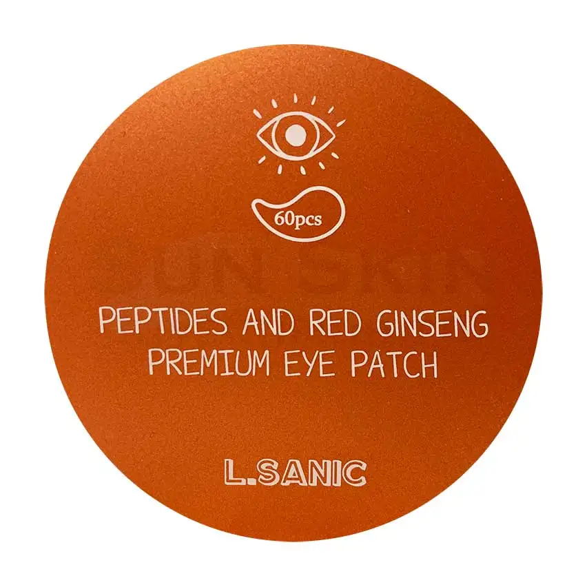 Гидрогелевые патчи для области вокруг глаз L.Sanic Peptides Аnd Red Ginseng Premium Eye Patch 60 шт| |