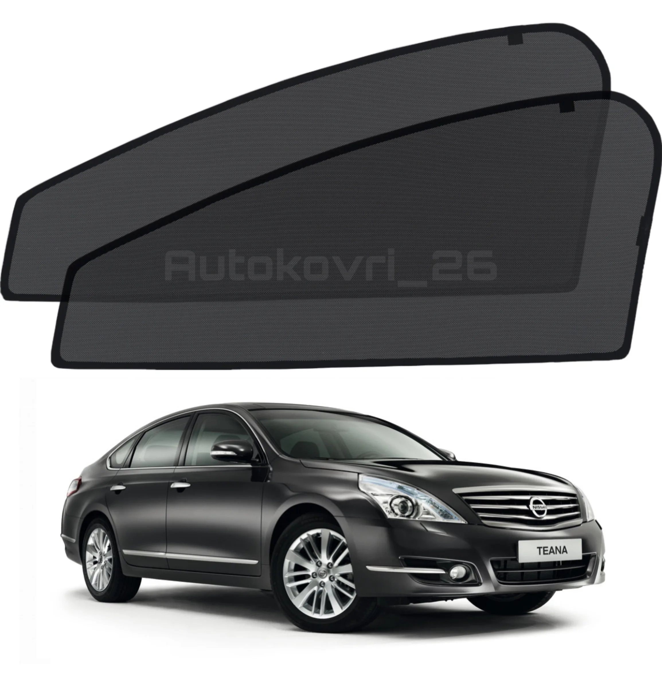 АВТО ШТОРКИ СЕТКИ КАРКАСНЫЕ НА НИССАН ТЕАНА 2 NISSAN TEANA J32 (08-14) |