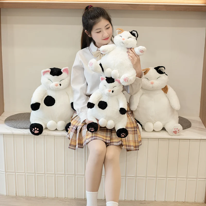 35/45 см японский мягкий плюшевый Каваий кошка игрушки плюшевые животных в виде