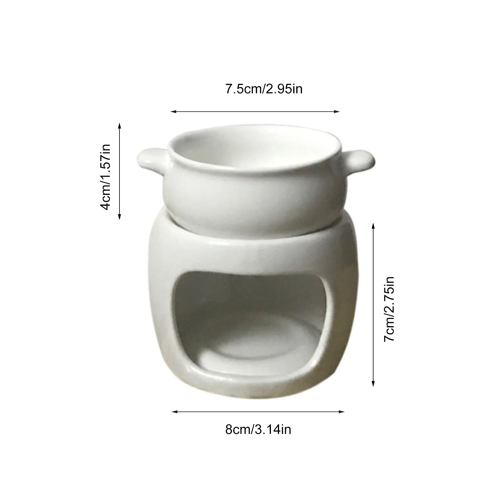 

Cheese Hot Pot Ice Cream Chocolate Dessert Fruit Pot Breakfast Milk Pot DIY Portable Small Pot