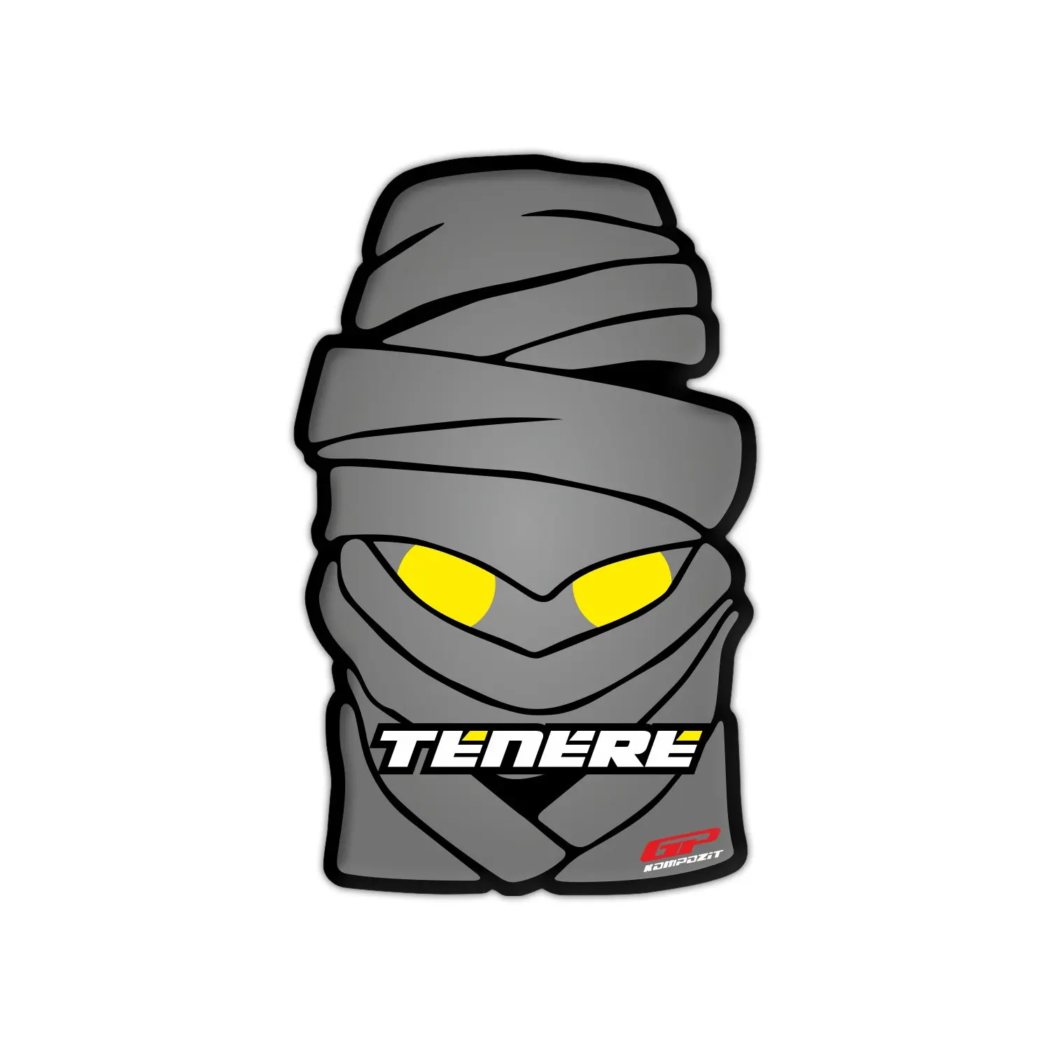 

GP Composite Tenere 700 / 1200 Compatible Tank Pad 2011-2020 DAKAR SERIES