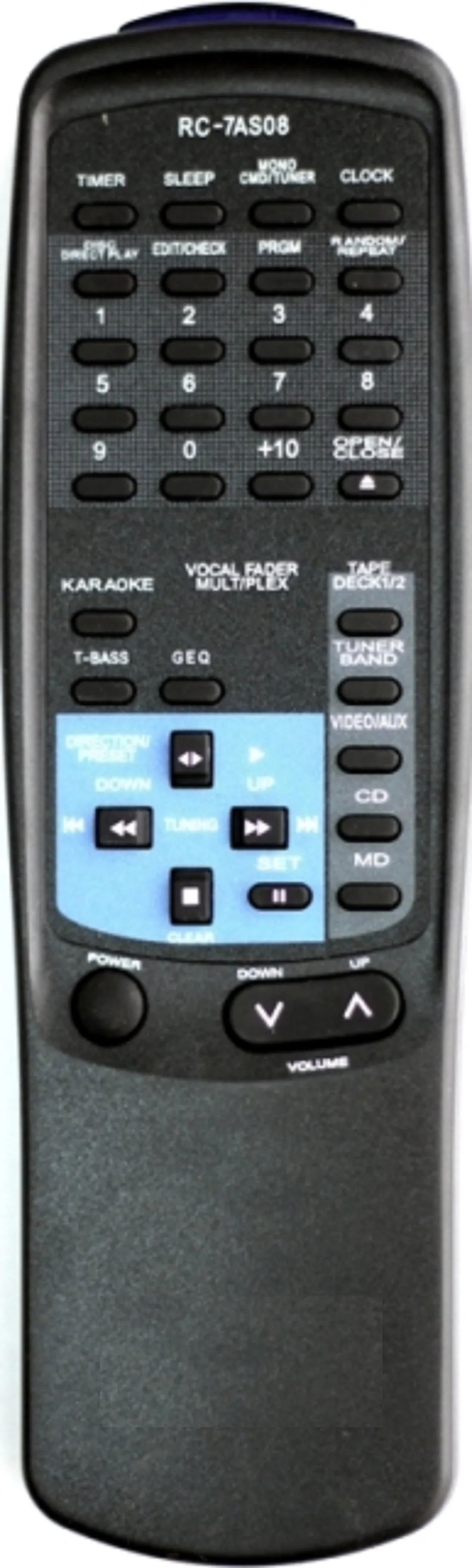 Пульт ДУ для Aiwa RC-7AS08 | Remote Control