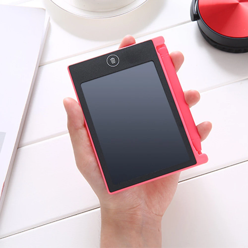 4 дюйма Планшет для рисования мини доска ЖК сообщений Памятка детей инструмент