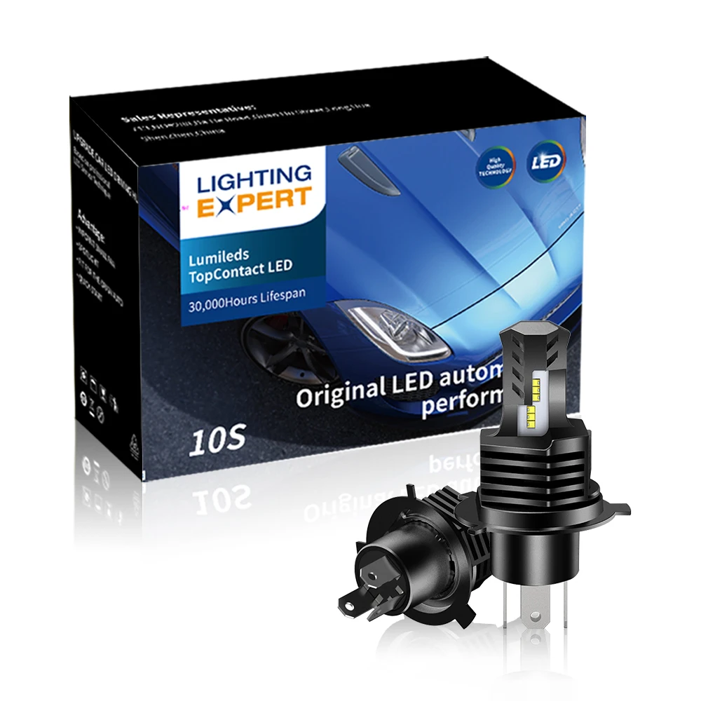 

H4 9003 HB2 LED headlight bulbs 12V 16000LM diode lamps LED H7 H11 H8 headlight for cars high beam dipped beam auto ZES chips