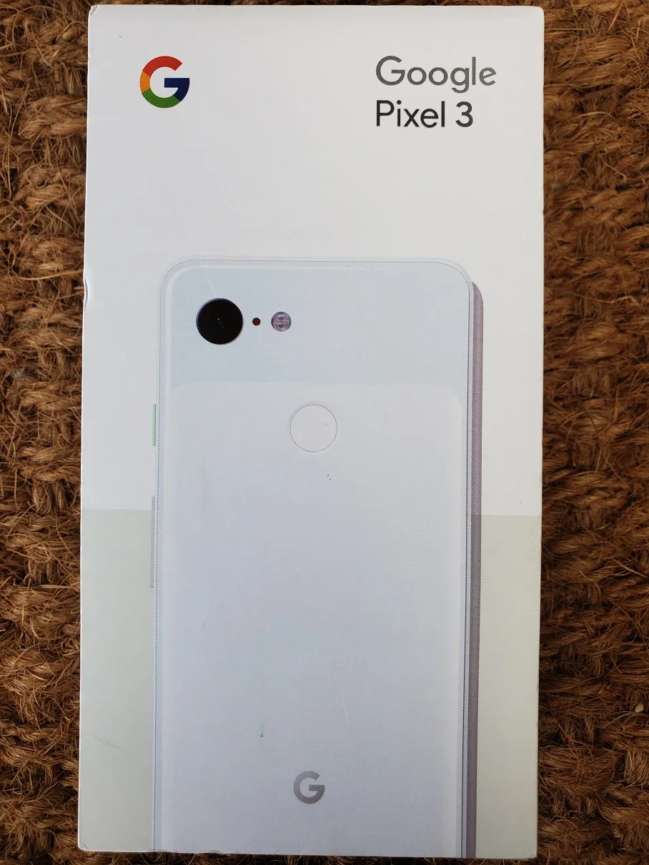 Google Pixel 3 Восьмиядерный LTE мобильный телефон 5," 4 Гб ОЗУ 64 Гб ПЗУ Snapdragon 845 Google смартфон