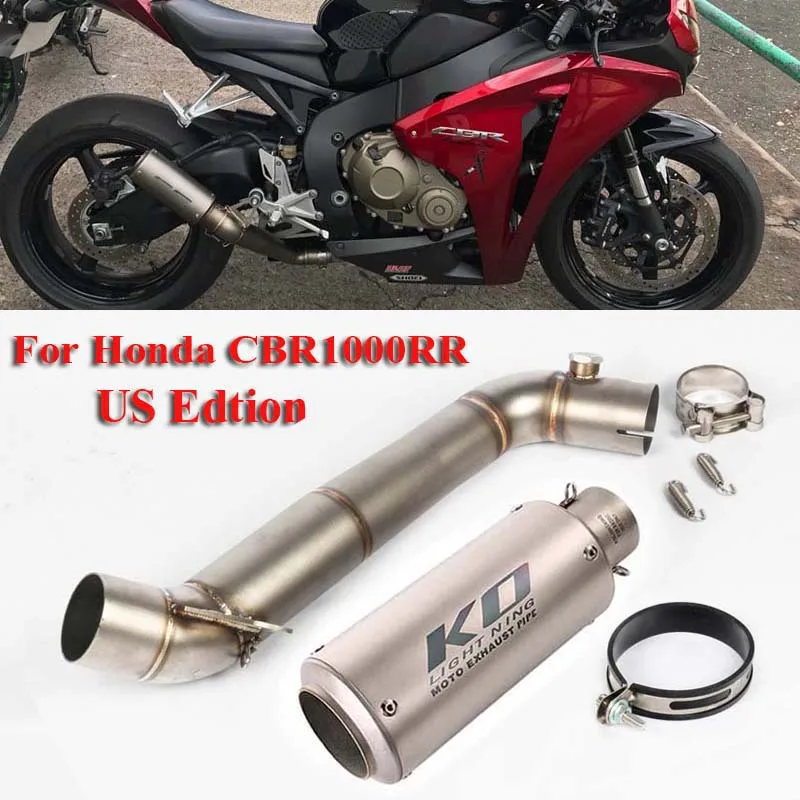 Выхлопная труба мотоцикла 51 мм Escape глушитель модифицированный соединитель