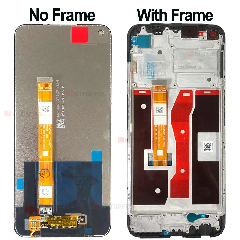 100 tested for oppo a54 lcd display touch screen assembly replacement for phone 6 51 oppo a54 lcd cph2239 display free global shipping