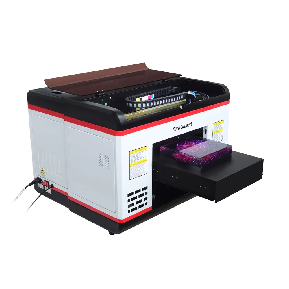 Erasmart Новый UV планшетный принтер A3 струйный с сублимацией УФ светодиодный