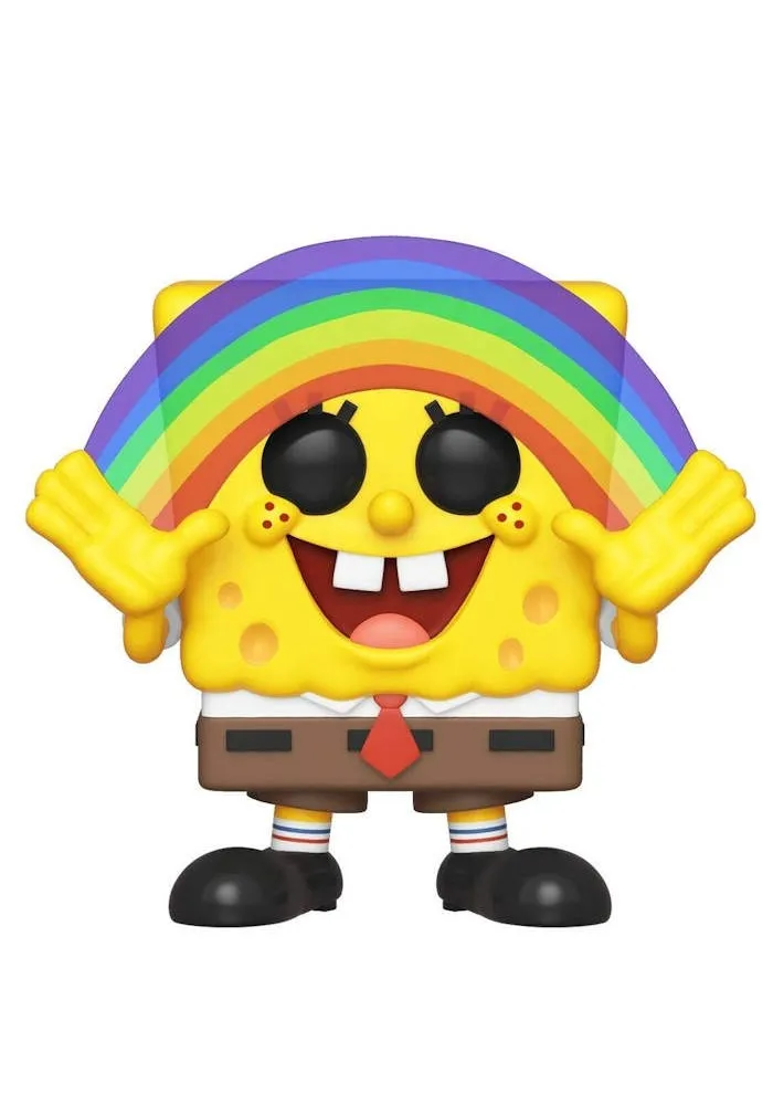 FUNKO POP Губка Боб Квадратные Штаны Радужная Виниловая фигурка Новинка!|Игровые