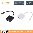 Видеоадаптер Grwibeou Mini DP-VGA, 1080p, интерфейс Thunderbolt