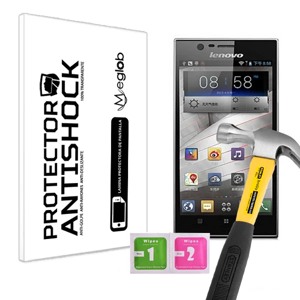 Противоударная защита для экрана с защитой от царапин Совместимость lenovo K900 |