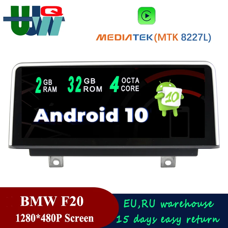 

UJQW 10.25" Android 10.0 Car Radio Multimedia Player For BMW 1 Series F20 2 Series F22 2011-2017 GPS Navigation Carplay BT Wifi