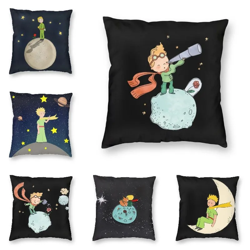 

Французские романы The Little Prince, роскошные наволочки для подушек, украшение для спальни, сказочный чехол для дивана