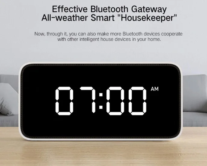 Умный будильник Xiaomi Xiao AI Smart Alarm Clock (White) | Дом и сад