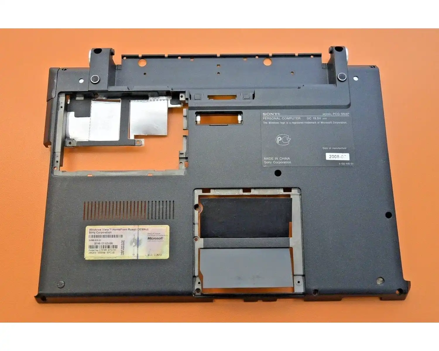 SONY VAIO VGN SR SR11MR PCG 5N4P нижняя часть корпуса 80721644|Комплектующие для ремонта ноутбуков|