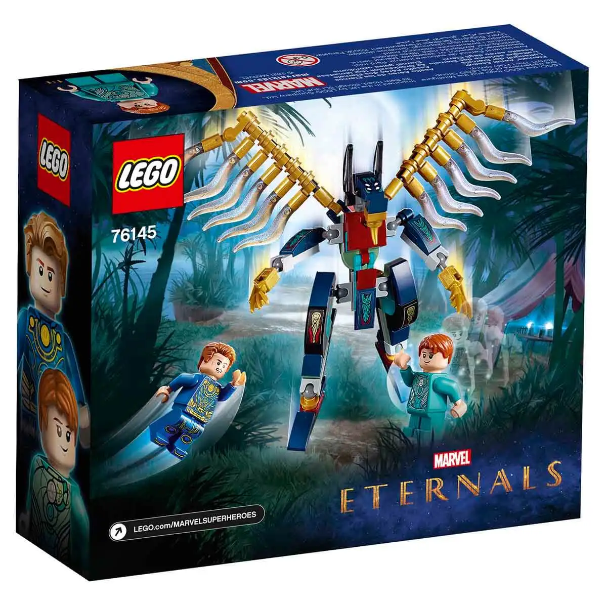 Блочный конструктор Marvel Eternals Air Raid 76145