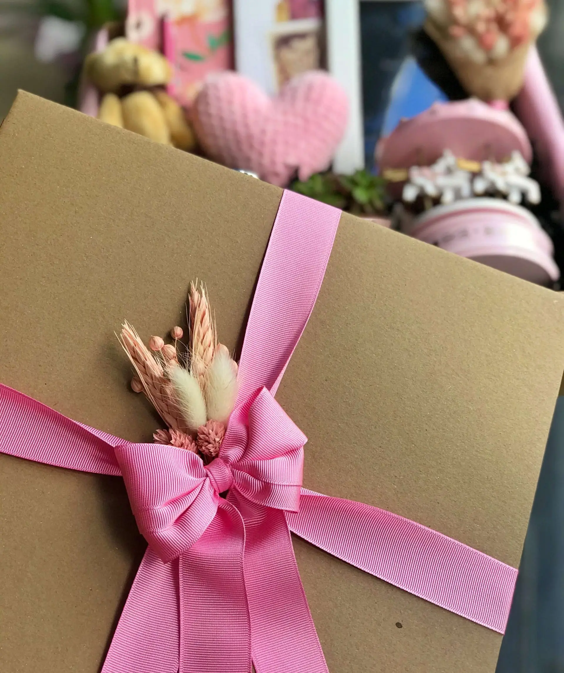 Персонализированные особенная Подарочная коробка розового бокал со свечкой с