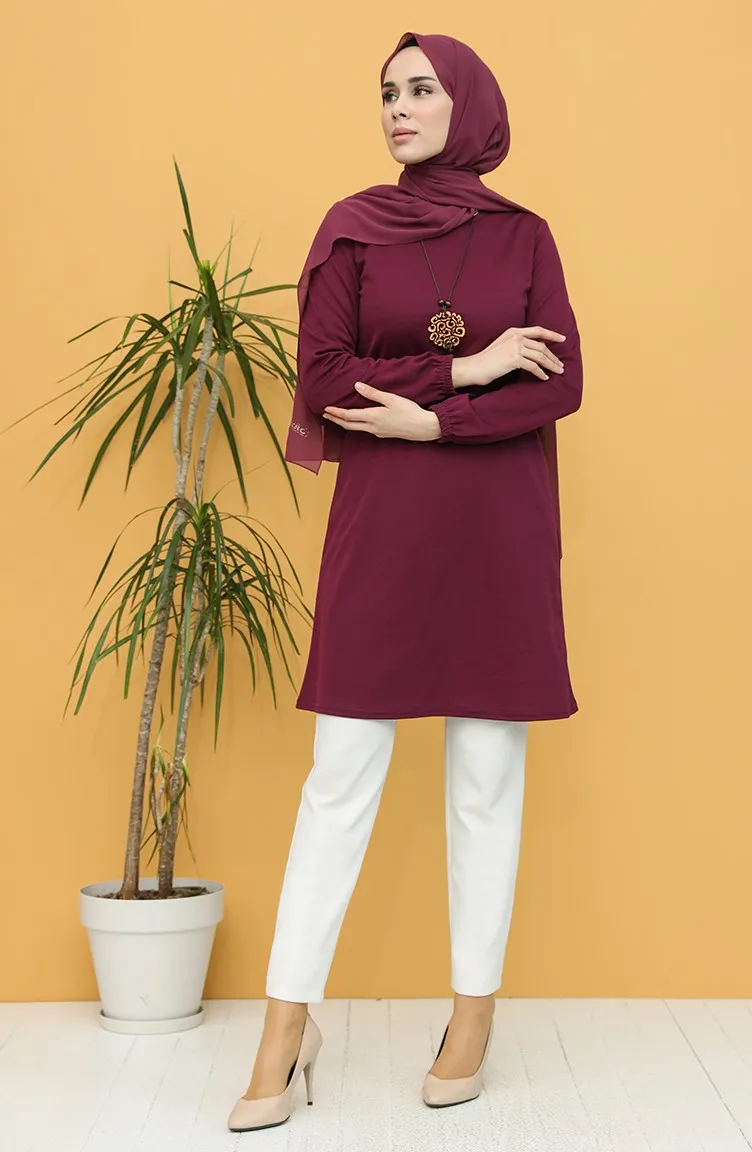 

New fashion 2021 Necklace Tunik hijab dress Tunic Abaya Dubai turkey muslim fashion hijab Kaftan Islamic scarf
