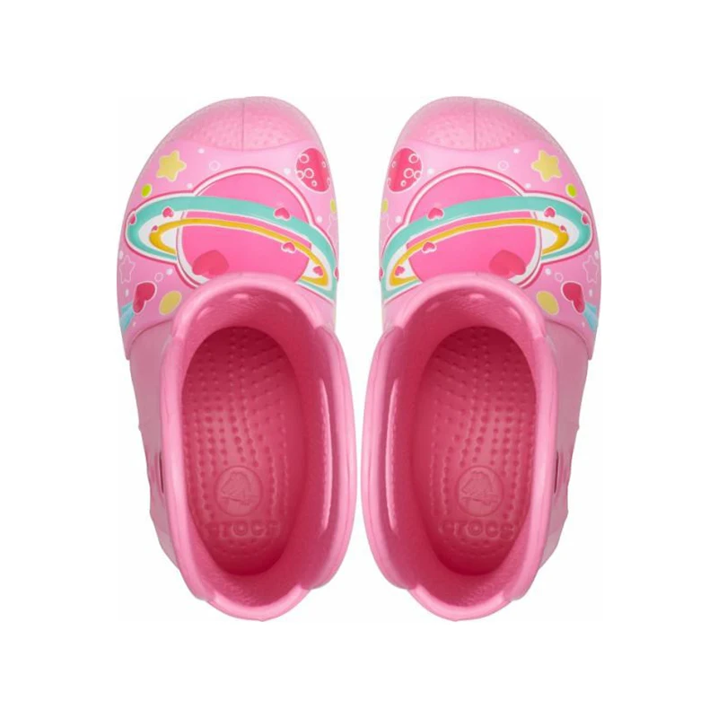 CROCS CrocsFL Galactic Hearts RnBt G KIDS for boys/for girls children kids TmallFS shoes rain boots | Мать и ребенок