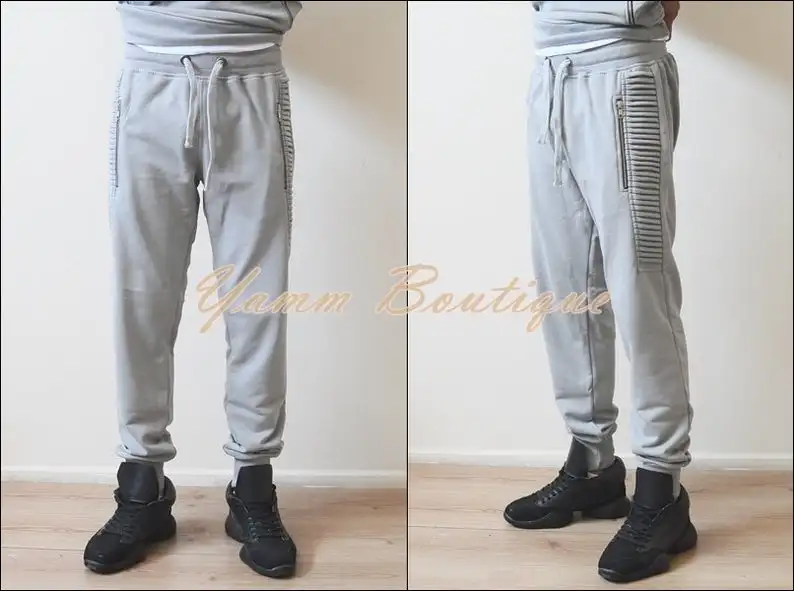 

AW2020 Kanye Для мужчин Низкие заниженным шаговым швом по бокам Стеганые Брюки Тактический функциональный джоггеры/зауженного кроя