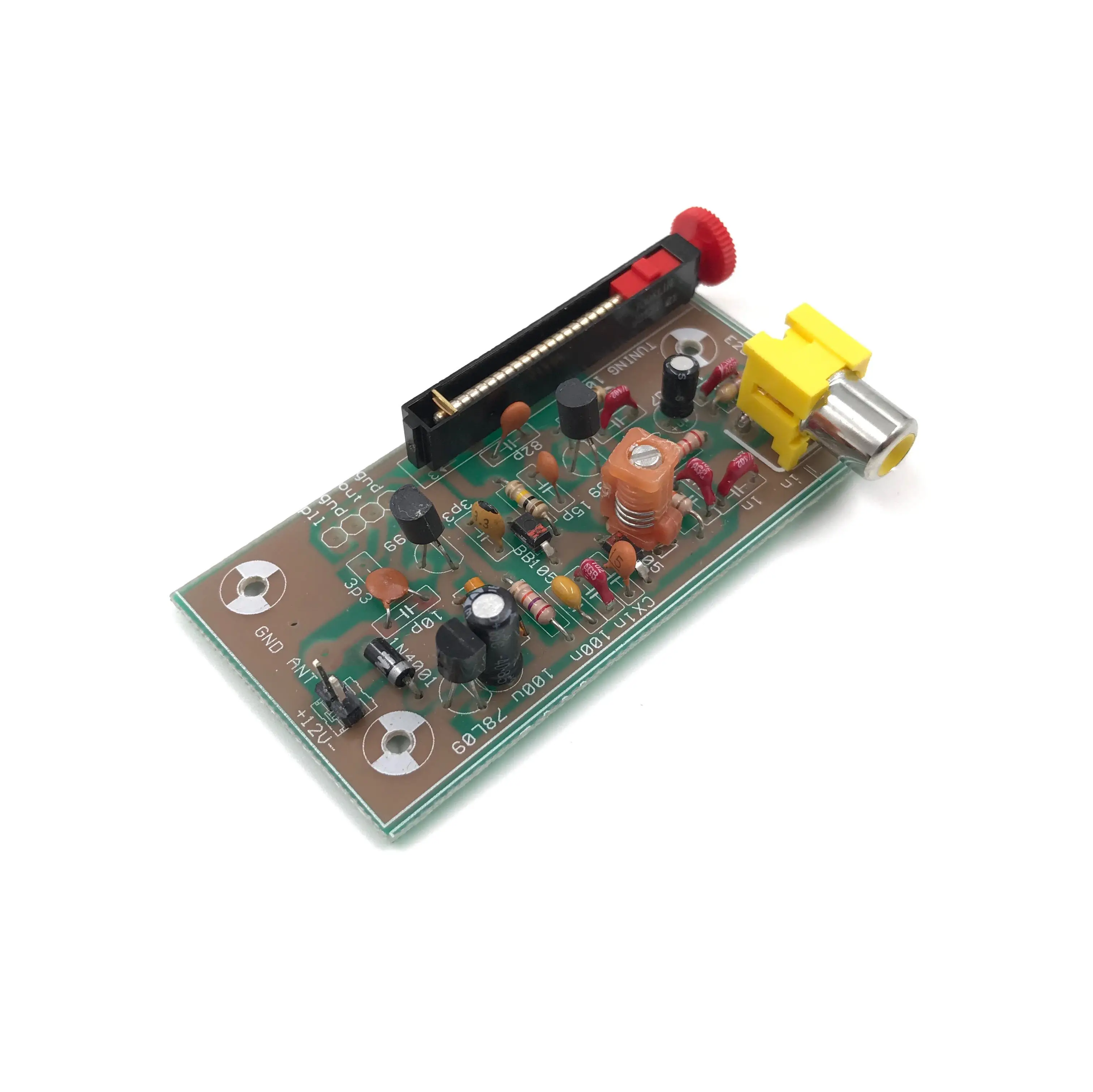 FM Радиопередатчик Плата схемы 200 мВт Тюнер 87 МГц 108 МГц Канал Настроенное Вещание Моно Усилитель ВЧ Антенна.