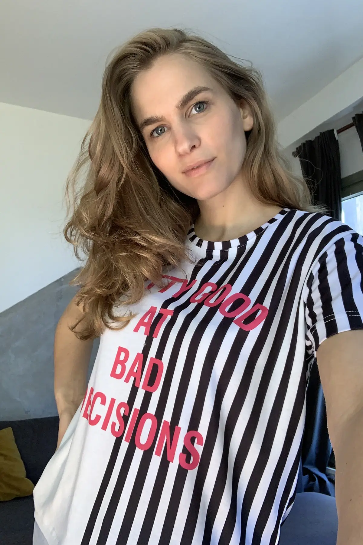 Trendyol линия блочный полуприталенного пресс форма трикотажная футболка