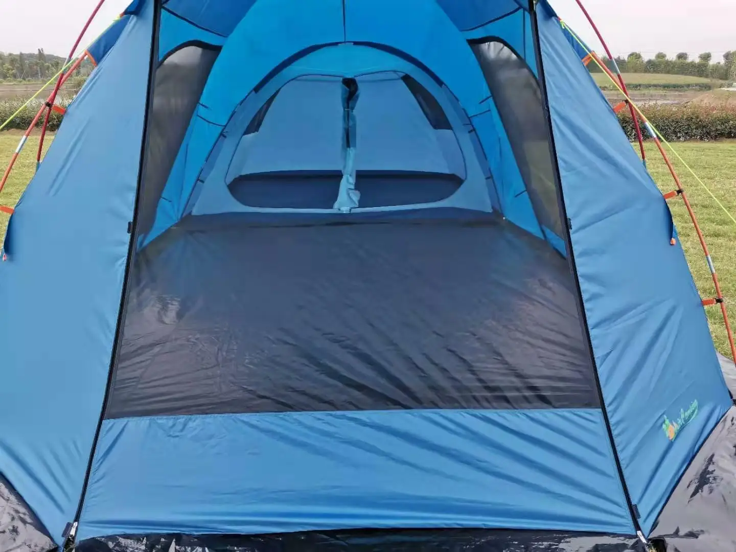 Палатка туристическая. Шатер палатка с тамбуром на 4 или 6 человек. | Спорт и