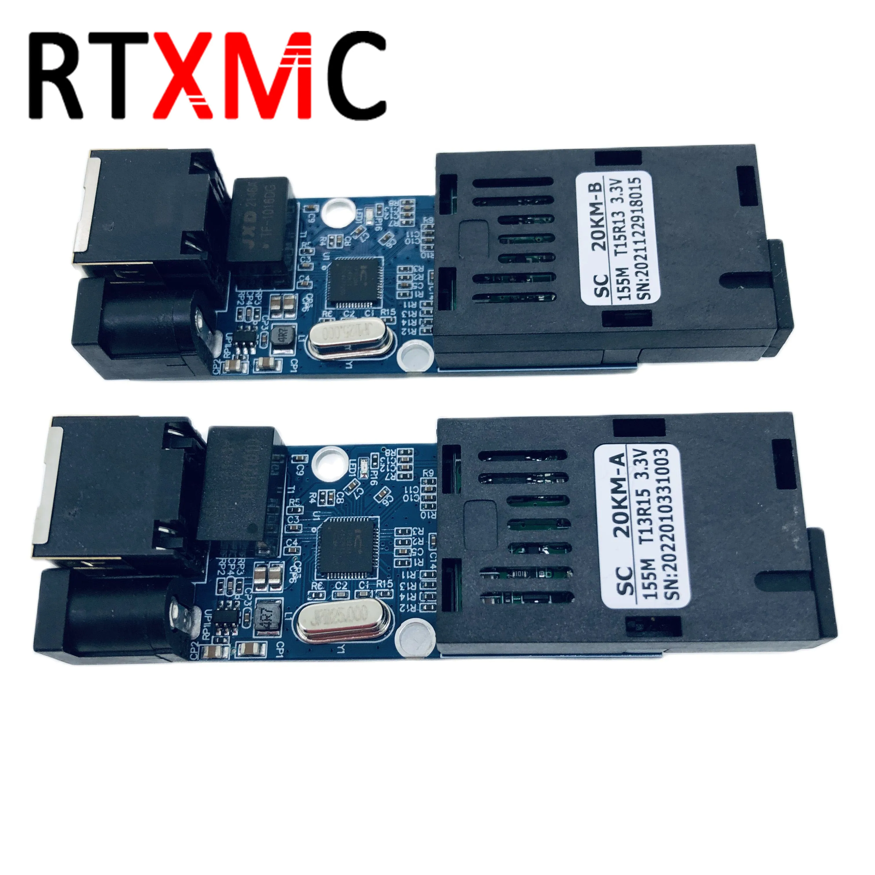 10 пар PCBA MINI Размер 10/100 Мбит/с плата 1F1E Ethernet трансивер 1SC 1RJ4 5 портов волоконный