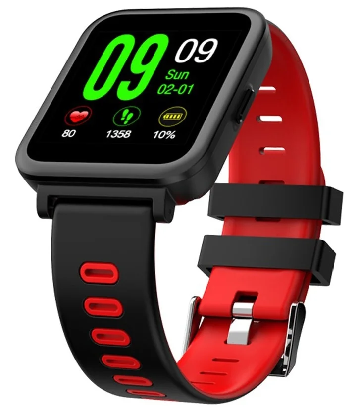 Часы CARCAM Smart Watch SN10 Red | Электроника