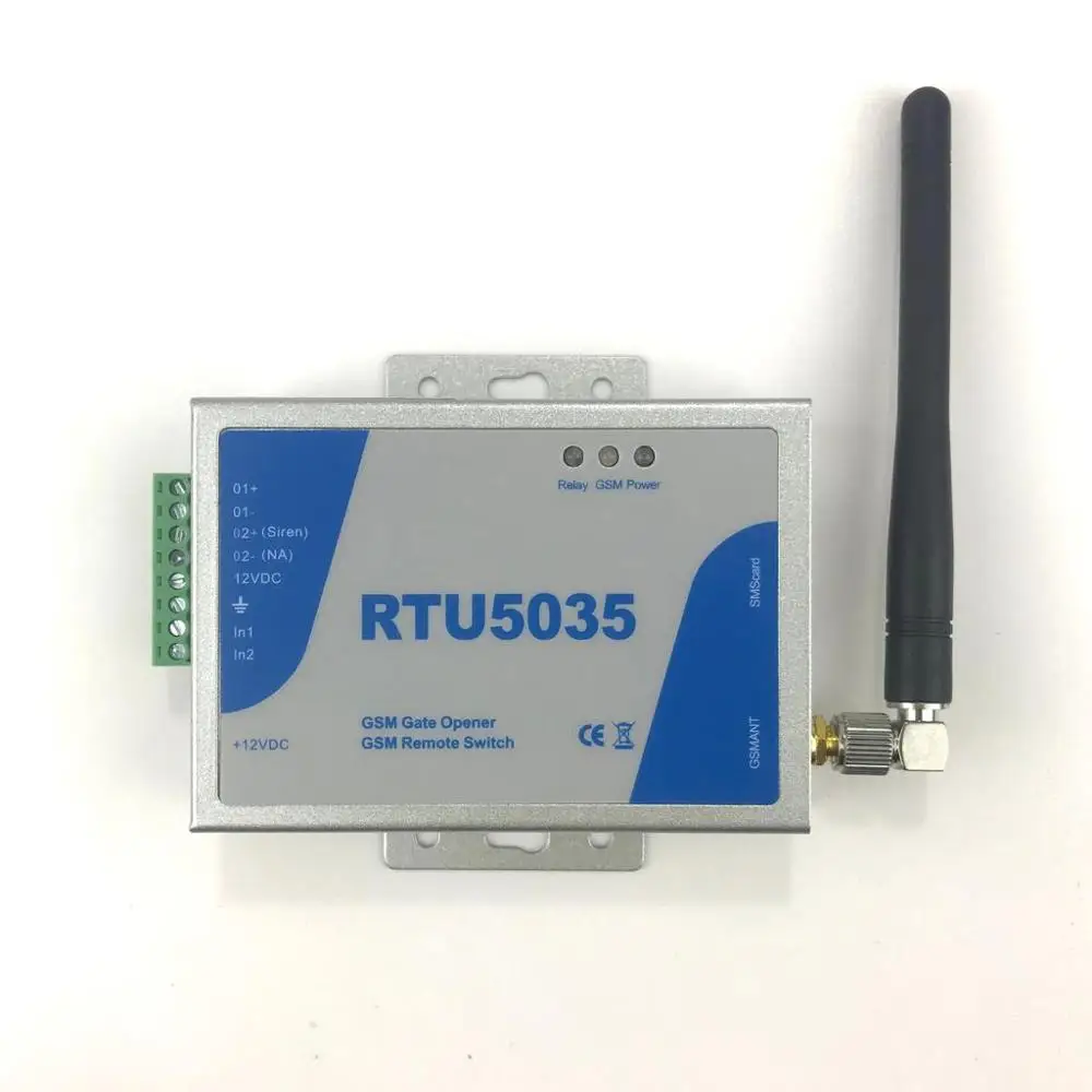 RTU5035-GSM и SMS устройство управления приводом ворот другой автоматикой |