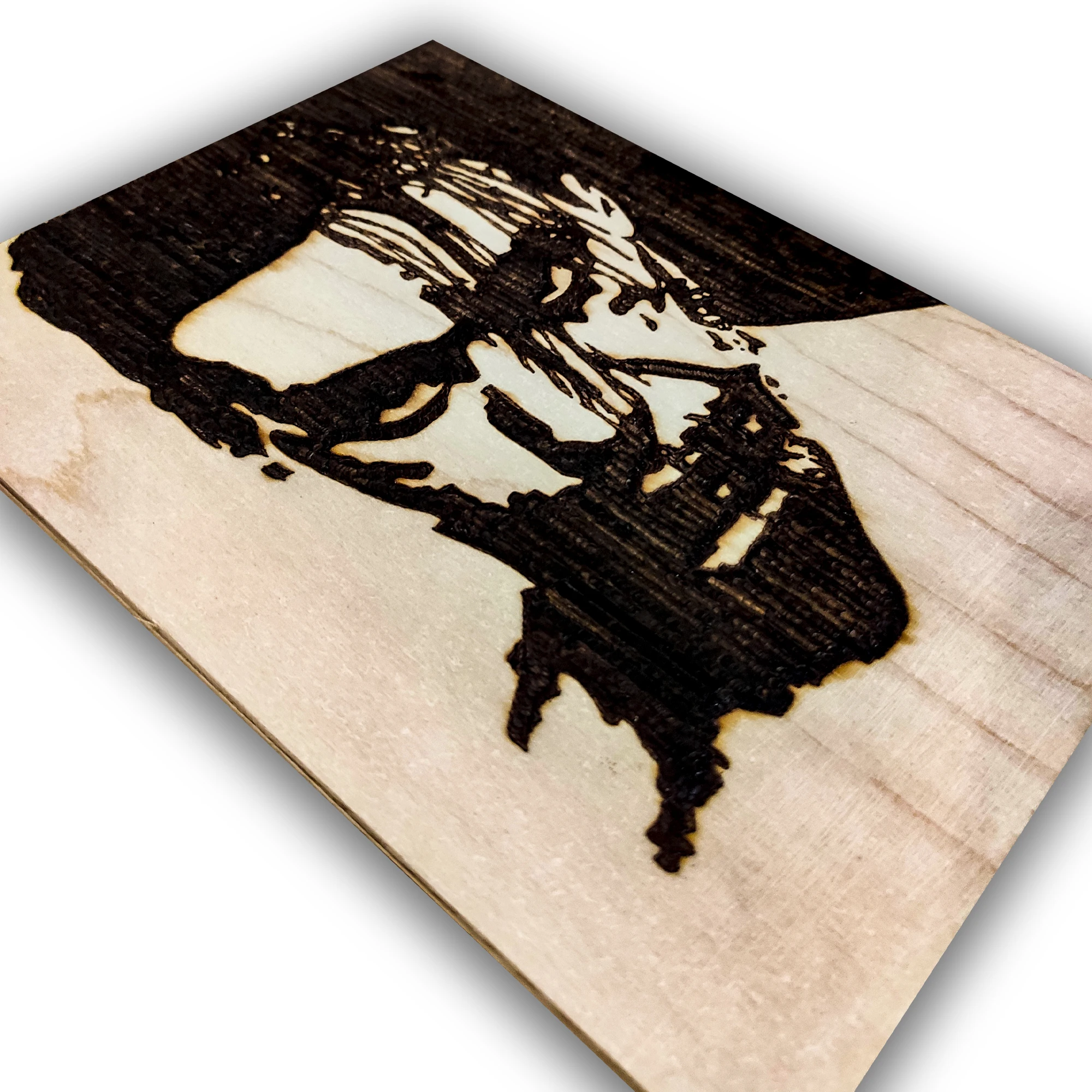 Тилль Линдеманн. Раммштайн. Картина. Портрет. Подарок. Украшение. Выжигание.