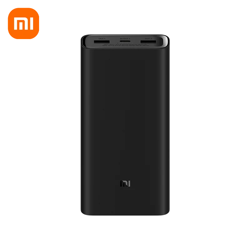 Внешний аккумулятор Xiaomi Power Bank 3 50 Вт 20000 мАч быстрая зарядка компактный внешний