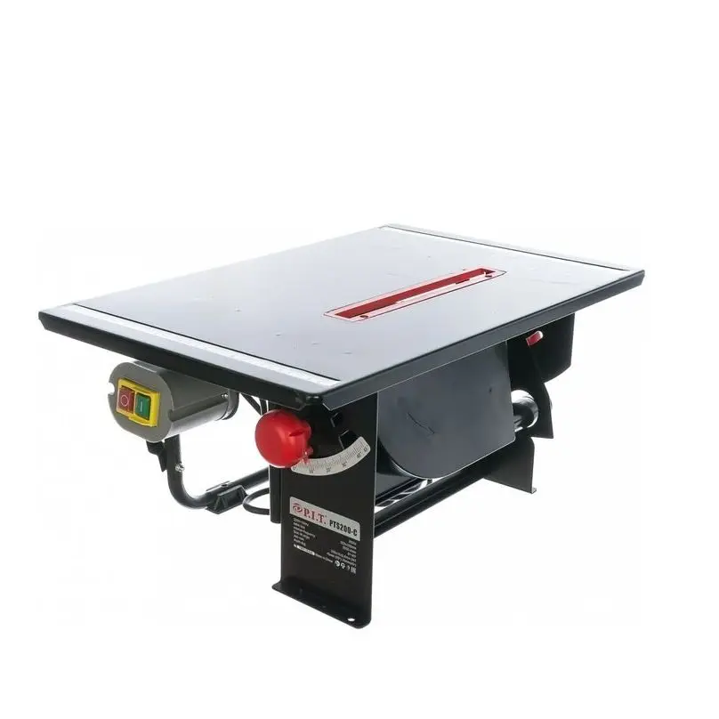 Пила стационарная электрическая PTS200-C МАСТЕР P.I.T. (850Вт диск 200*16*2 4 стол 500*335 угол 45°