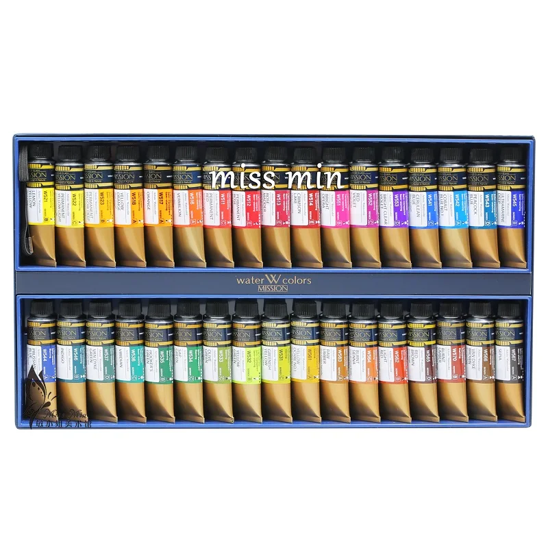 Импортированное из Южной Кореи MEJELLO золото художника Класс 34 Цвета акварель