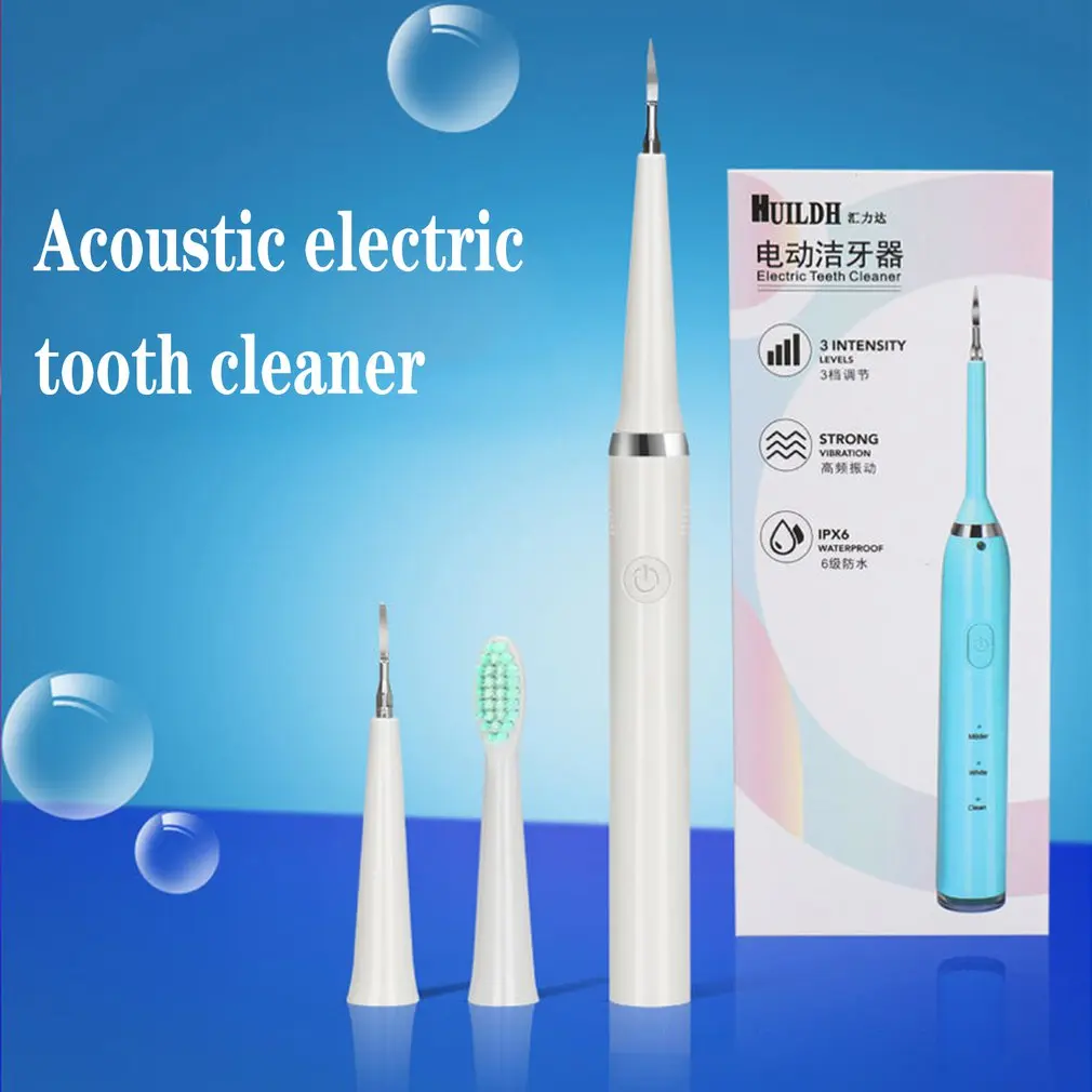 Electric Teeth Cleanner Dental Scaler Tartar Cleanning Tool Tooth Stain Cleaner Dental Calculus Remover Tooth Calculus Remover