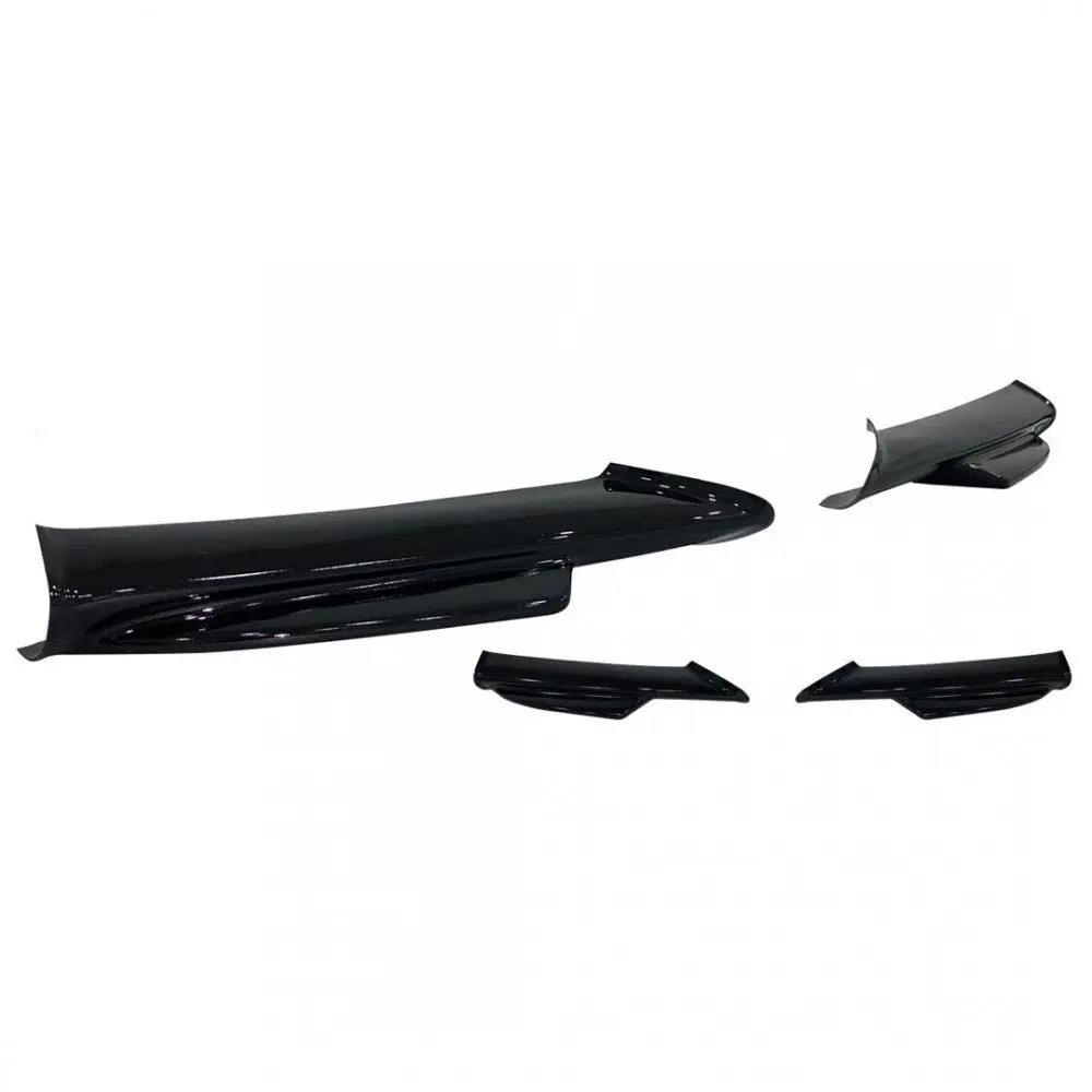 Сплиттер для переднего бампера BMW E90 M Tec 3 Series 2004 2005 2006 2007 2008 2009 2010 2011 2012 глянцевый