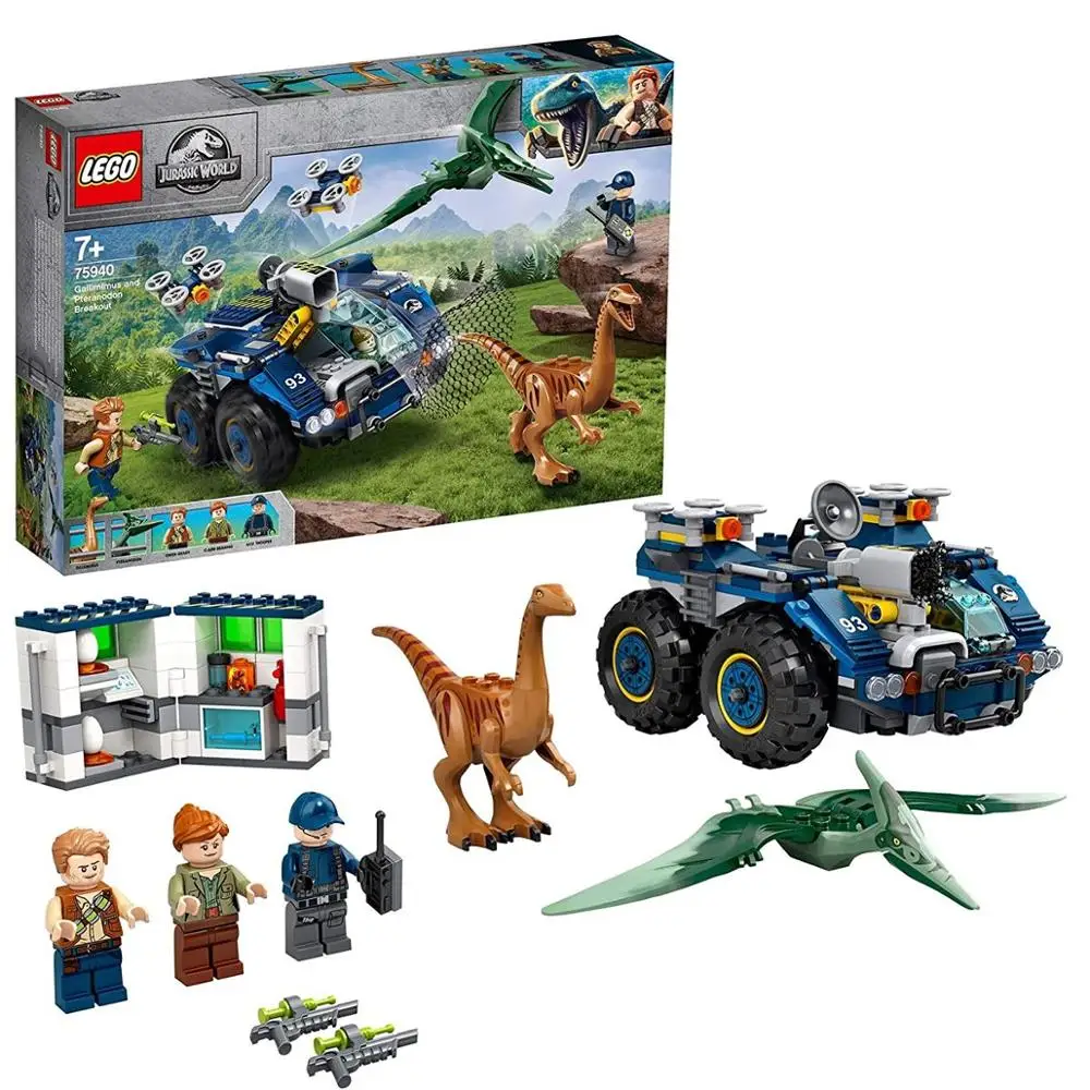 Конструктор LEGO Мир Юрского периода артикул Gallimimus и Pteranodon 75940 набор для сборки