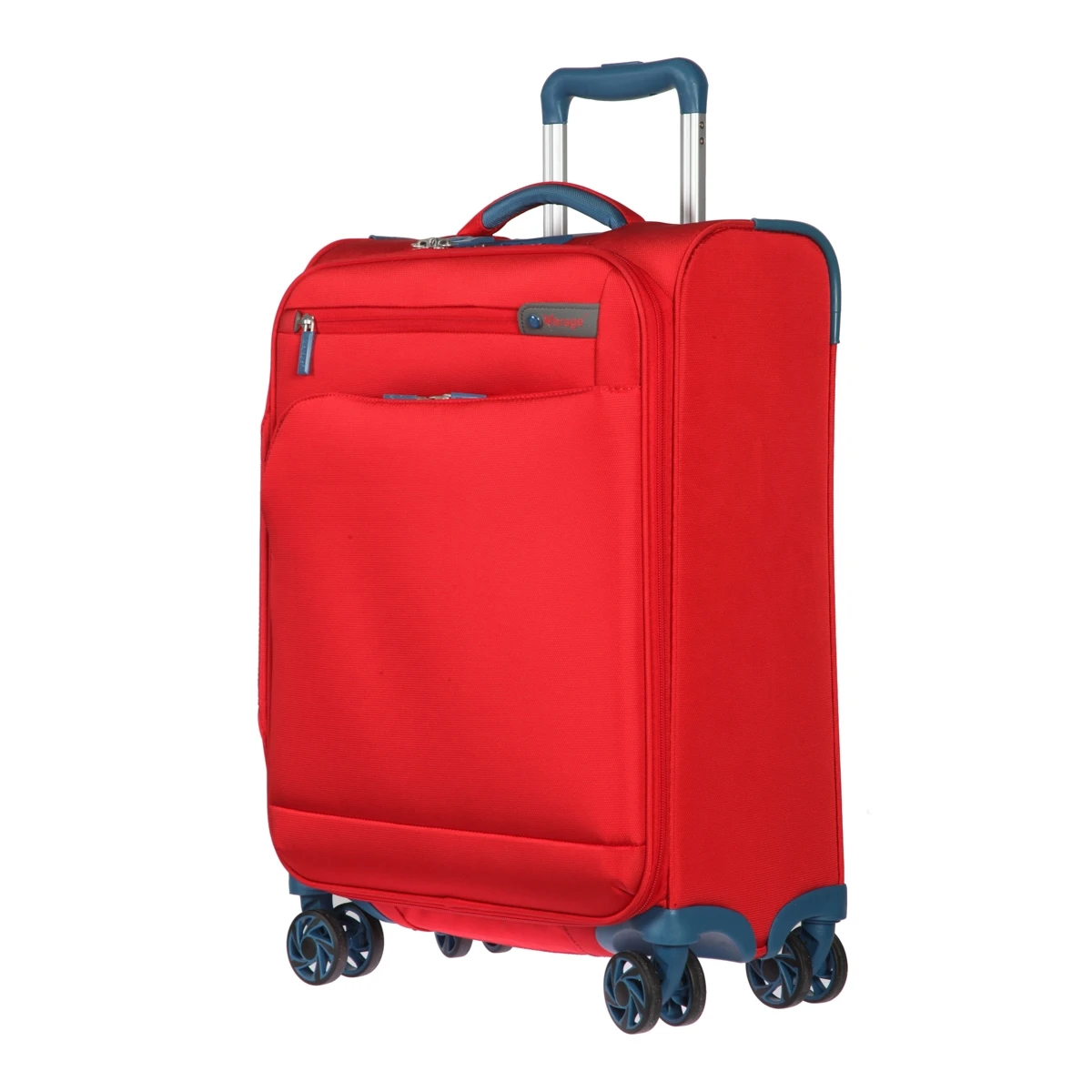 Suitcase retail gm17016w20 fabric case with expander ultra light double silent wheels code lock TSA durable |
